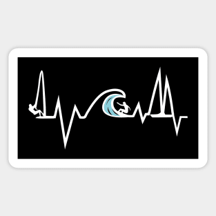 Sea Heartbeat ( White Variant) Sticker